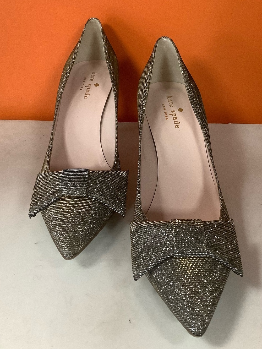 Kate Spade Made in Italy Shimmering Pumps